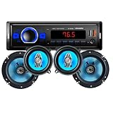 Kit Auto Rádio + 2 Alto Falantes 6' + 2 Alto Falantes 5' 50W RS-2665BR Smart Kit Line Roadstar
