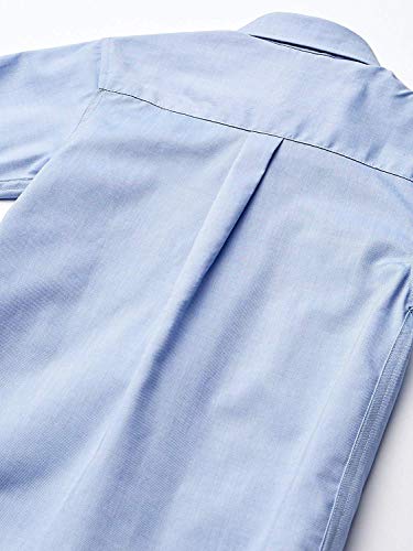Image of Tommy Hilfiger Boys Short Sleeve Pinpoint Oxford Collar Shirt, School Uniforms