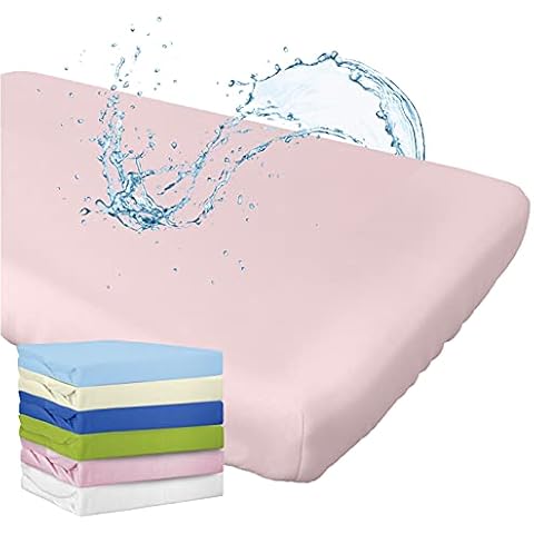 WhizProducts Sábana bajera ajustable con protector de colchón integrado Cover