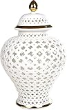Ceramic Jars,Tea Jar,Chinese Style Storage Jars,Ceramic Jar Ginger Jars Decorative Vases Handmade Vi