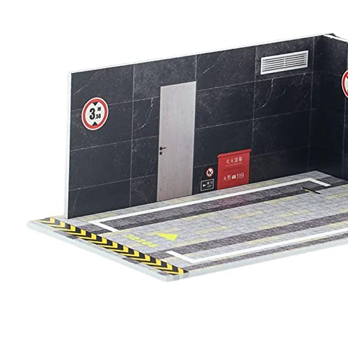 Image of 1:32 Parking Lot Model Car Diecast Garage for Diorama Collection Background 32208 Black Toys & Hobbies|Diecast & Toy Vehicles|Cars, Trucks & Vans|Contemporary Manufacture