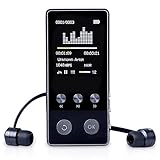 Tensun MP3 / MP4 Player 8GB Lossless Music Player with HD Headphone, Pedometer, Photo Viewer, E-Book, Voice Recorder, Video and FM Radio Support 64GB Micro SD Card