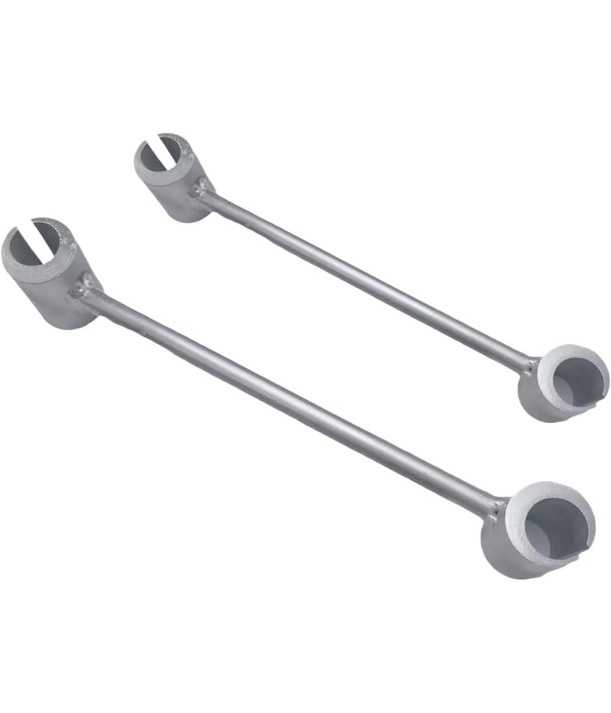 Regulowany zestaw narzędzi do drzwi Hin 2-częściowy klucz do regulacji Hin do różnych konfiguracji drzwi pes Hin srebrny idealny do majsterkowania w domu