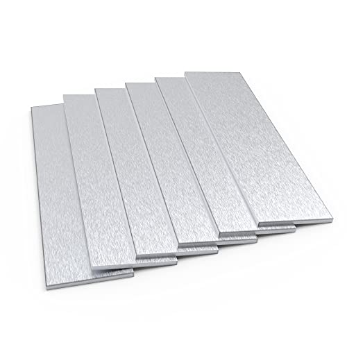 Silatu Welding Coupons - 12Pcs 2×8 Inch Aluminum Welding Kit, 11 Gauge Welding Training Metal Plate For Mig, Tig, Gas, Arc, Stick #TOP6