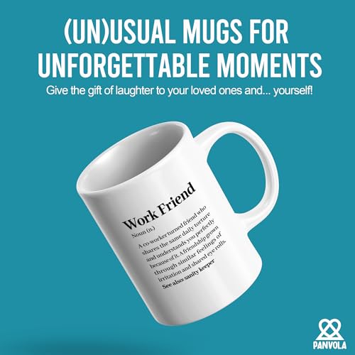 Taza de cerámica blanca 11 oz para oficina miniatura 2