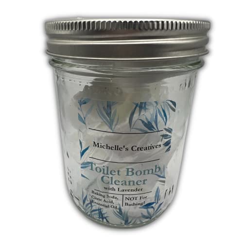 Michelle's Creatives Toilet Cleaning Bombs with Lavender Scent