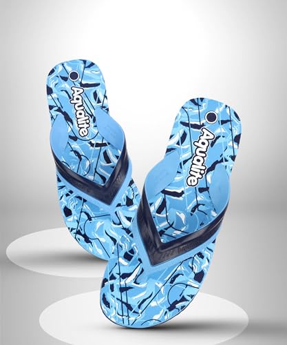 Image of Aqualite Men Slippers | Soft Comfortable and Stylish Slippers for Men in exciting Colors |Lightweight | Anti Skid | Daily Use Chappal