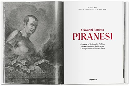Piranesi The Complete Etchings cadeau idéal passionné art architecture