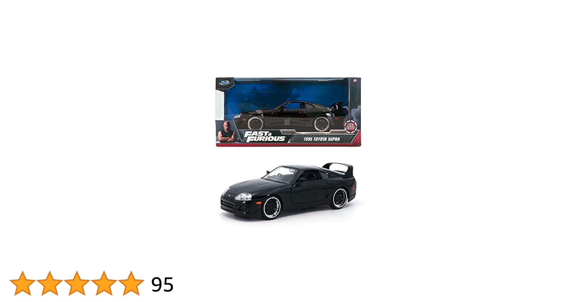 トヨタ スープラ Fast & Furious 7 1/24 Jadatoys 1:24 Brian's Toyota Supra 映画 Fast & Furious 7