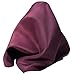 Plum Sangria Silk Handkerchief - Full-Sized 16