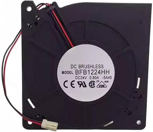 Wentylator chłodzący do Dla DELTA BFB1224HH-5A45 120 * 120 * 32MM DC24V 0,80A 2 linie metalowy spód nowy