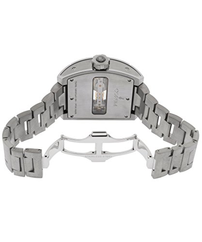 Corum 107-101-04-V250-0000 Men's Ti-Bridge Automatic Power Reserve Titanium Bracelet Black Dial Watch2