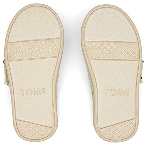 Toms Toddlers Alpargata Loafer Flat, Pistachio Green Cozy Dogs Print, Toddler 9 #TOP5