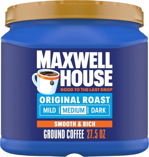 Image of Maxwell House 27.5oz Ground Coffee Medium Original Roast (Pack of 6)