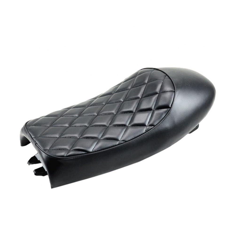 Selle de moto plate pour éliminer le mal de dos en route