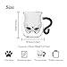 Imagen de Juego de 2 bonitas tazas de té para gatos de 250ml