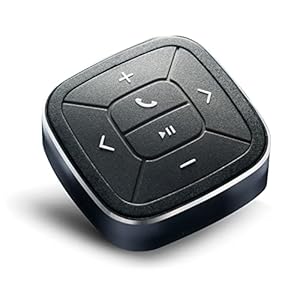 TUNAI Button- Bluetooth afstandsbediening Auto Media Button voor het stuur om muziek te bedienen, telefoneren en meer…