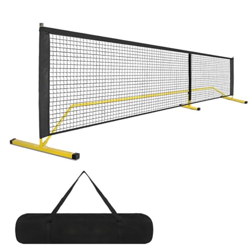 Filet pickleball portable pour jouer en intérieur et dans le jardin