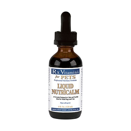 Rx Vitamins for Pets Liquid Nutricalm Supplement - Calm & Soothe Small Dogs