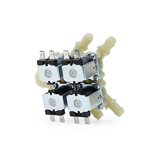Électrovanne DN20 DC 24V pour l'arrivée et l'évacuation d'eau avec 1 entrée et 4 sorties