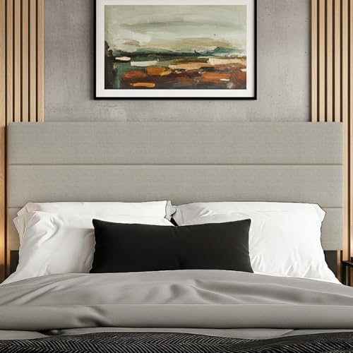 HOME DESIGN Etta Queen Channel Tufted Headboard