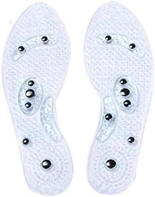 Massaging Insoles Acupressure Magnetic Massage Foot Therapy Reflexology Pain Relief Shoe Inserts Washable and Cutable 1 Pair for Man and Woman (1)