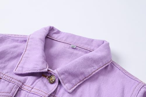 Image of Joe Wenko Kids Toddler Baby Boys Girls Casual Outerwear Denim Jacket