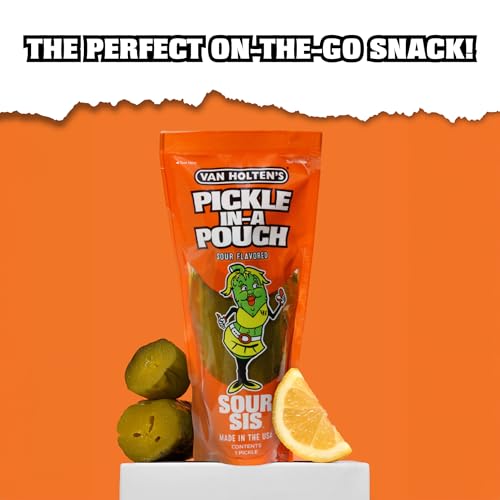Van Holten's Pickles - Sour Sis Pickle-In-A-Pouch - 6 Pack