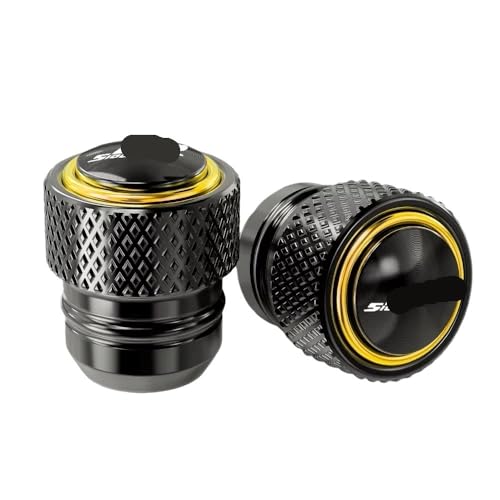 Bouchons valve pneu et couvercle réservoir de liquide frein pour vos sorties en S1000RR