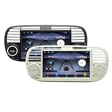 Adecuado para Fiat 500 2007-2015(Beige), si es aplicable