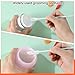 AOZUO Silicone Beauty Spatula, 4Pcs Mini Makeup Spatula Small Thin Spatula Set Cosmetics Lotion Spatulas for food Bottle Kitchen Jar Wax Waxing Body Hair Removal spatula