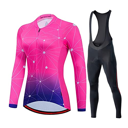 Conjunto de roupas de ciclismo de inverno para ciclismo em clima frio MTB jaqueta térmica calça de c