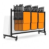jolybebe Single Layer Rolling Chair Cart
