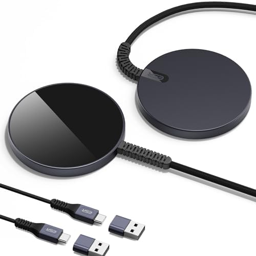 ESR Wireless Charger Compatible with MagSafe Charger(HaloLock), Phone