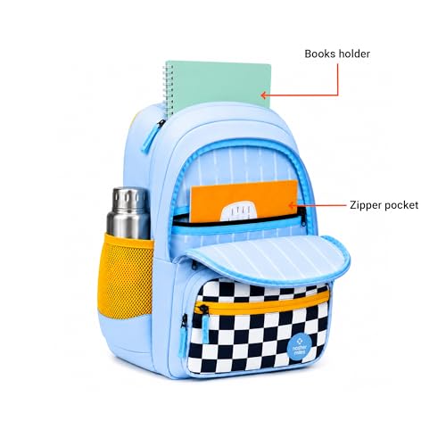 Image of Nasher Miles Polyester Backpack | Ideal for Preschool, Kindergarten, College, School, Office& Travel | Toddler, Girls, Boys, Men, Women