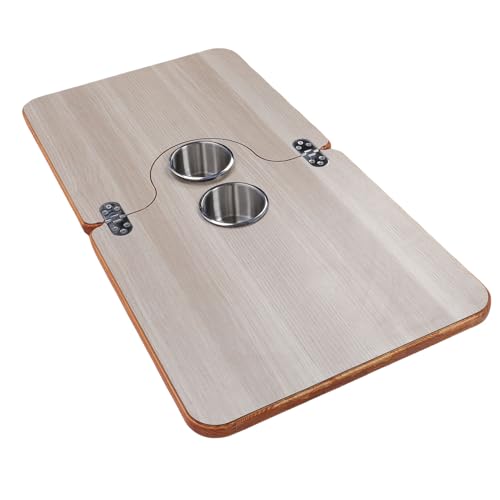 Mesa náutica de madera maciza CHICIRIS con acabados premium para yates 3