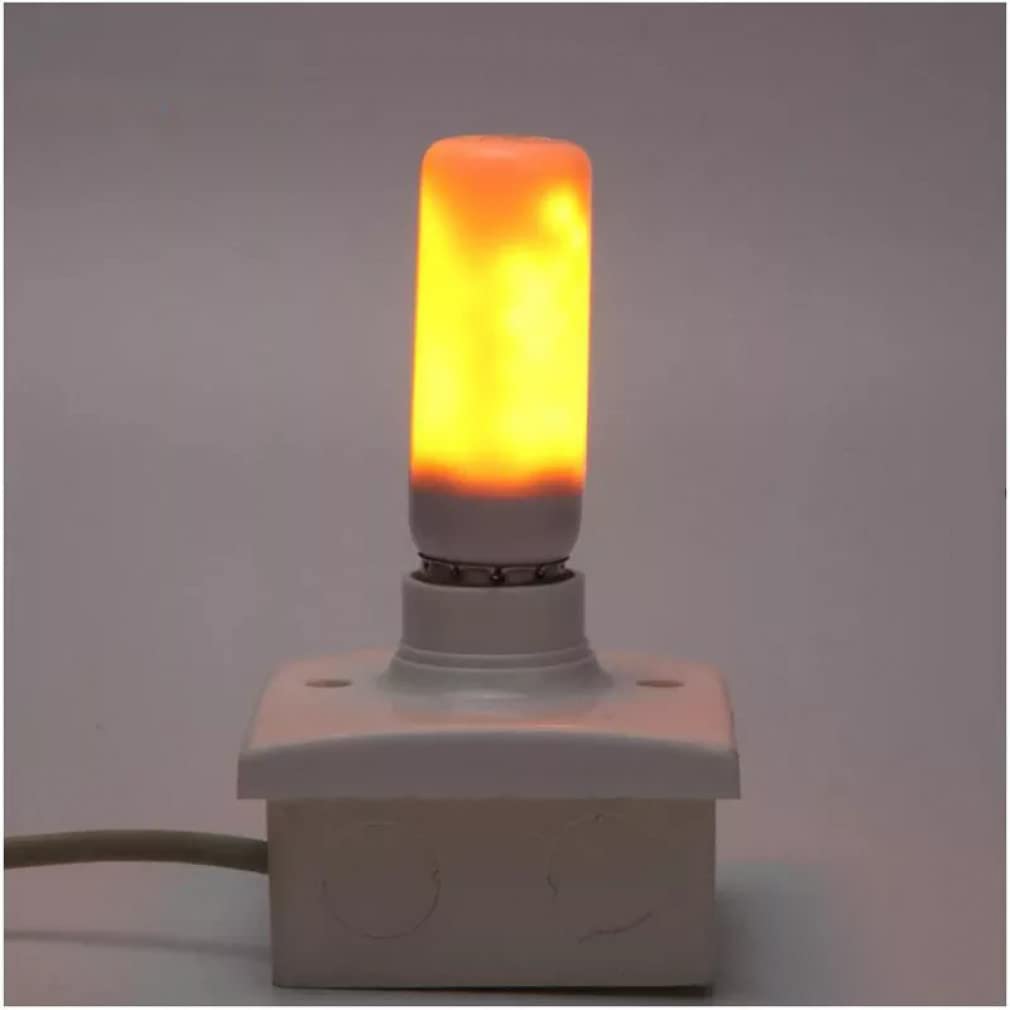 Lampadine a Fiamma simulata a LED E27 5W 85-265V 2 modalità Accessori elettronici per la casa Lampada Lampadine a Effetto Luce a Fiamma