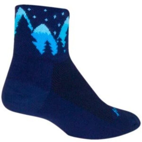 SockGuy Unisex Midnight 3in Ankle Athletic Cycling/Running Socks2