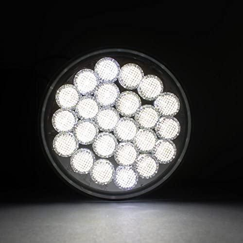 Luz de Reversa LED Redonda Pro LED 4" 24 LEDs Blanca miniatura 2