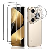 QULLOO pour Huawei Pura 80 Ultra Verre Tremp, [2+2 Pices] Protection D'cran & Camra Arrire Protecteur, Anti-Rayures 9H Duret HD Clart Film de Protection cran