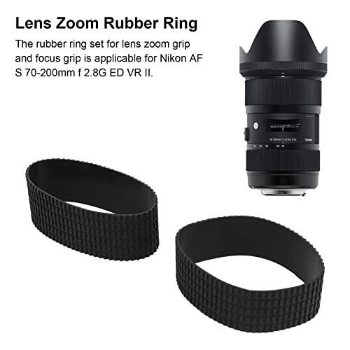 Camera Lens Rubber Ring for Nikon AF S 70-200mm F 2.8G ED VR II, Rubber Lens Repair Kit - Image 4
