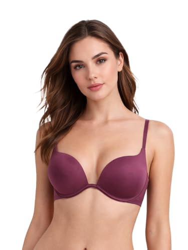 Image of Viola's Secret 6 Pack of Color Print T-Shirt Bras B Cup C Cup and D Cup