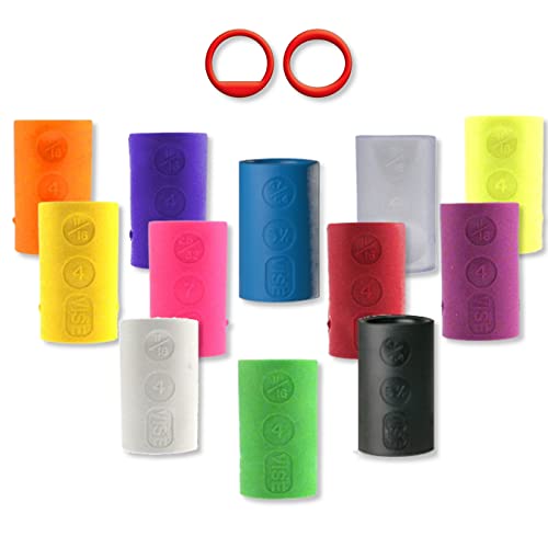 EMAX Bowling Service GmbH MAXIMIZE YOUR GAME Vise Grip - Puntas para dedos (2.0-5/8, color verde)