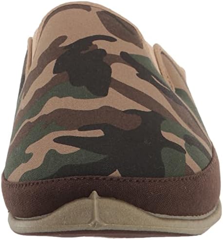 Deer Stags Men's Spike Slipper, Green CAMO, 8 | Image 1