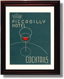 Classic Travel Poster - London - Pan Am Jet Clipper - Framed 8x10