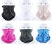 Delicol 6pcs Assorted Seamless Outdoor Sport Bandanna Headwrap Scarf Wrap(9 Color Choices)