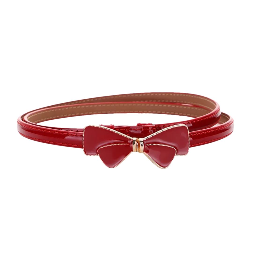 Cinturones elegantes con lazo para mujer, ajustable, vintage, vaquero occidental