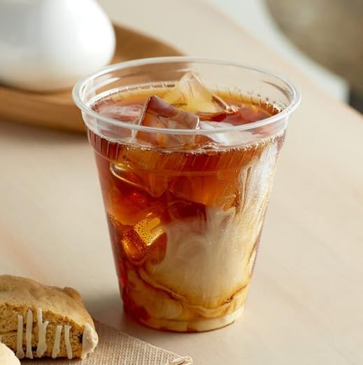 1000 Pack 16OZ Disposable Pet Cold Clear Cups Perfect for Smoothies, Iced Coffee, Juices, Cocktails and Soda