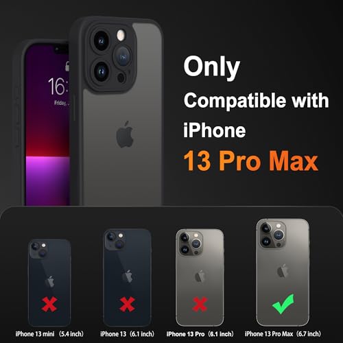 Mootobo for iPhone 13 Pro Max Case with Camera Lens Full Cover Protection - Image 3