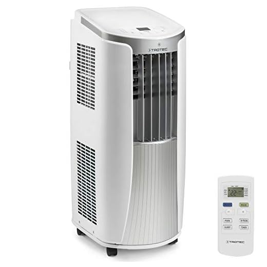 Trotec Acondicionador de aire local PAC 2610 E de 2.6 kW / 9.000 Btu (EEK: A) 3-en-1 del acondicionador de aire: refrigeración, ventilación, deshumidificación